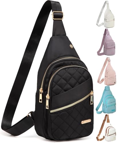Sling Bag for Women Men Small Crossbody Casual Travel Hiking Backpack