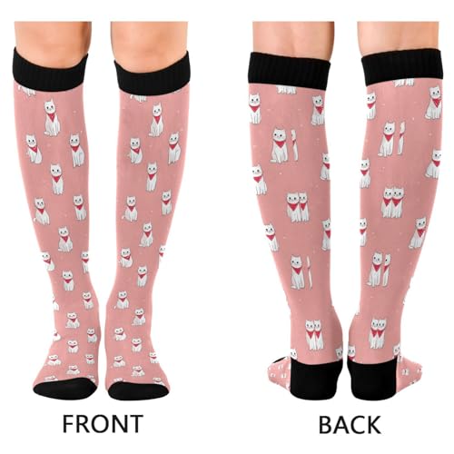 Compression Socks for Men & Women - Milk Cow Design - 1 Pack