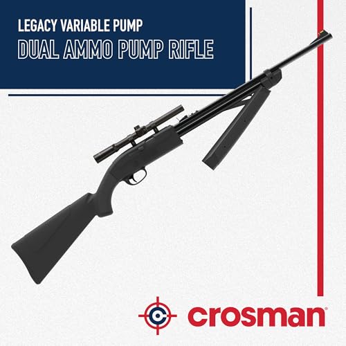 Dual Ammo Air Rifle .177 Caliber - 1000 FPS - 4x15 Scope