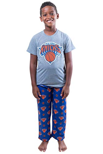 NBA Youth 2-Piece Lounge Pants & Tee Set - New York Knicks Size 10-12