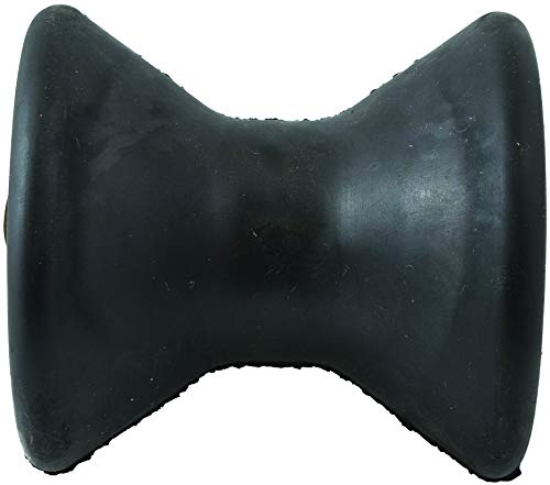 Non-Marring Rubber Boat Bow Roller - 3-Inch