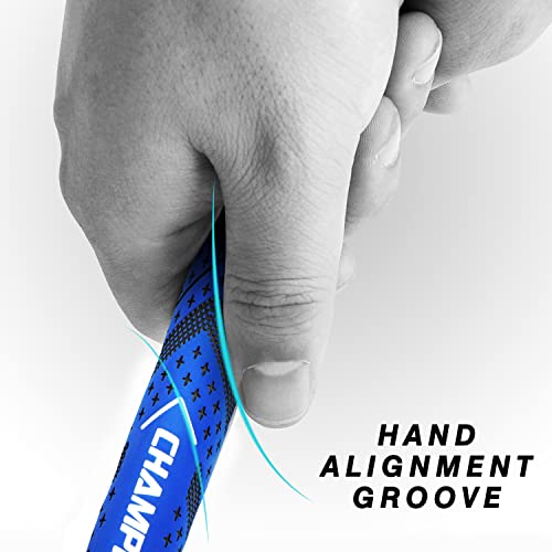 Midsize Blue Golf Grips 13 Pack with Vise Clamp & Solvent