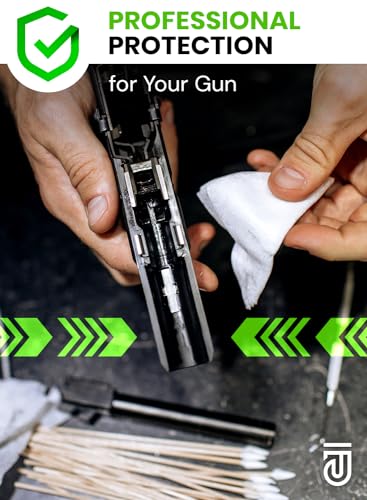 900pcs Gun Cleaning Supplies - 300 Patches & 600 Swabs, Large