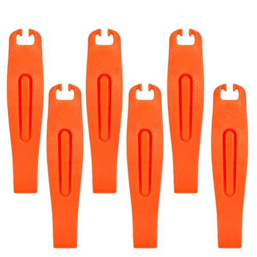 Bicycle Tire Levers 6-Pack - Ultra-Strong Nylon Tools for Bike Repairs