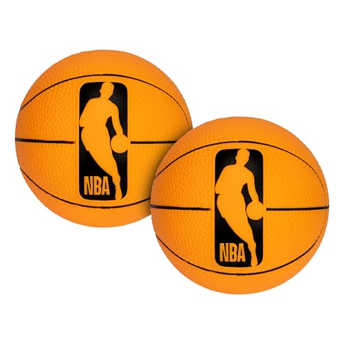 Orange Mini Foam Basketball - Kids Indoor NBA Toy, 5-inch Durable Sports Ball
