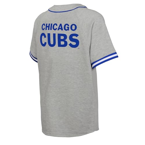 Gray Heritage Classic Team Logo Baseball Jersey - Cubs 18-20