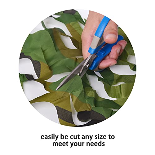 Camo Netting Camouflage Net - 5ft x 6.56ft Woodland Sunshade
