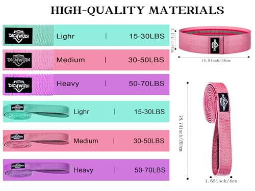 Pilates Essentials Kit for Home Workouts - 8pcs Pink Set