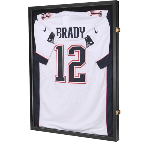 Large Shadow Box Display Case for Sports Jerseys - 98% UV Protection