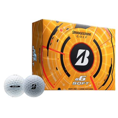 Bridgestone e6 Soft Golf Balls - 1 Dozen White