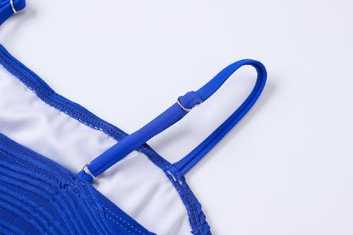 One Piece Swimsuit with Cover Up Set for Girls - Dark Blue, Size 11-12
