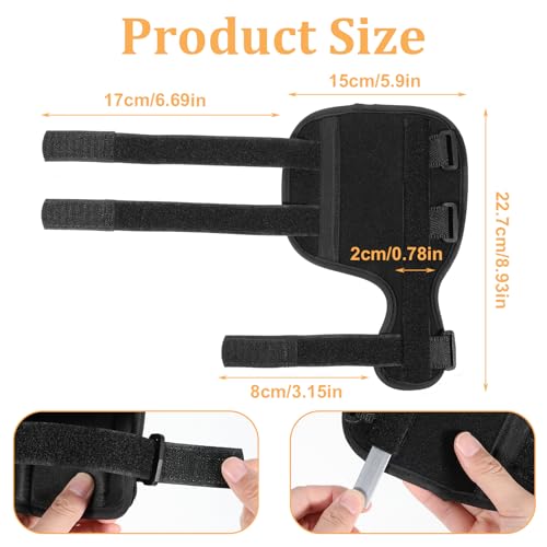 COMNICO Pinky Finger Splint S Small - Adjustable Pinky & Little Finger Brace, Left & Right Hand