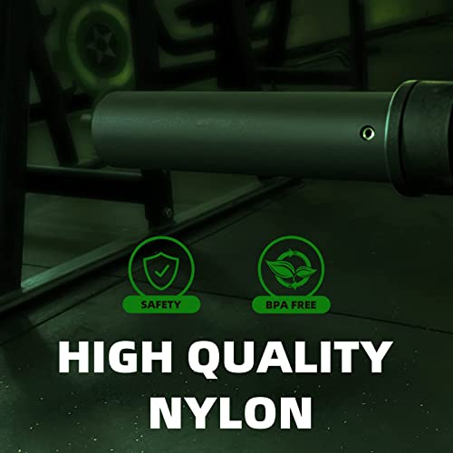 Olympic Adapter Sleeve - 1" to 2" Heavy-Duty Nylon - 8 Inch