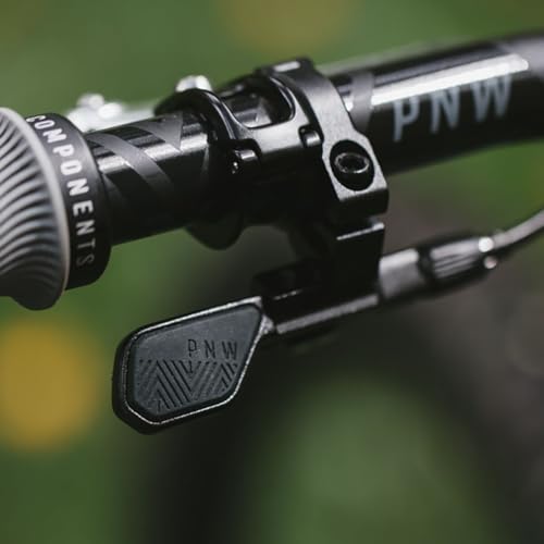 PNW Components MTB Dropper Post Lever - SRAM Matchmaker X Compatible, 22.2mm Clamp, Black