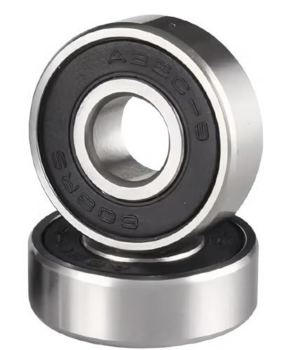 608-RS Ball Bearings - 16 Pack Rubber Sealed Deep Groove - 8x22x7mm