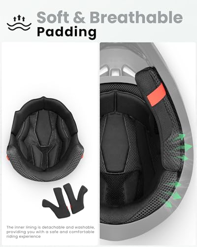 Full Face Mountain Bike Helmet - Black, Medium - Durable & Ventilated