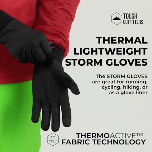 Thermal Glove Liners for Cold Weather - Medium-Large
