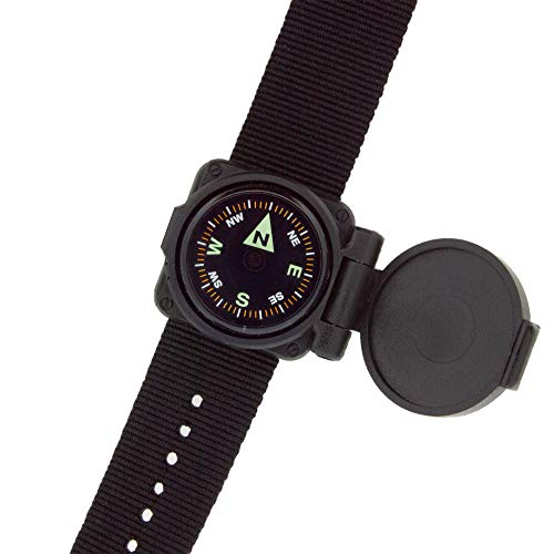 Sun Company ArmArmour Shielded Wrist Compass with Rugged Tactical Strap