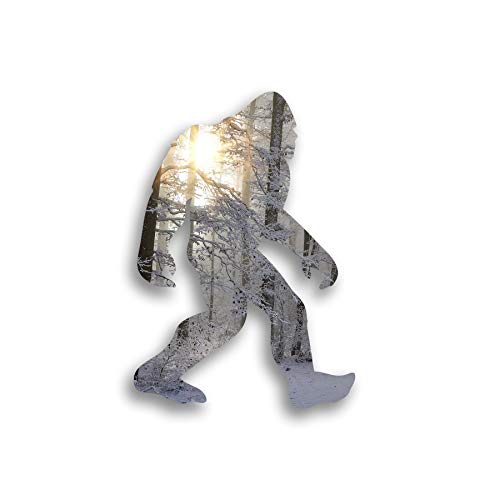 Bigfoot Sasquatch Vinyl Decal Sticker - 5.5" x 4" - PD3210