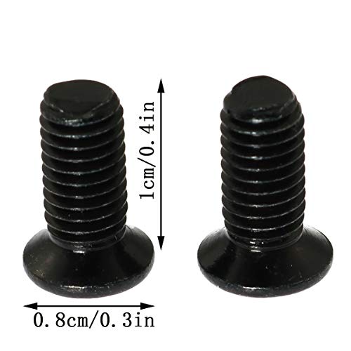 Stainless Steel Scooter Fixing Screw Kit - 10 Forehead Screws + 1 Hex Screw