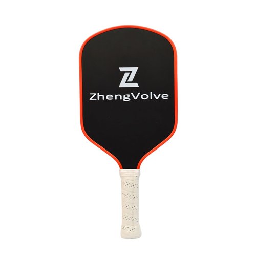 ZhengVolve Pickleball Paddle T300 Raw Carbon Fiber with 16mm PP Honeycomb Core, Elongated Anti-Slip Handle for Power, Spin, Control & Speed Pickleball Racket