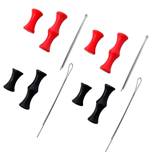 Bowstring Finger Savers - 4 Sets Silicone Protectors for Archery