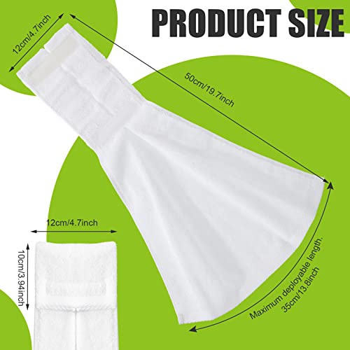 Moukeren 16 Pack Football Towels with Hook & Loop Fasteners for Sports Teams