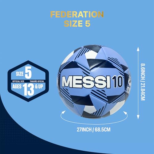 Official Size 5 Argentine Football Association Soccer Ball