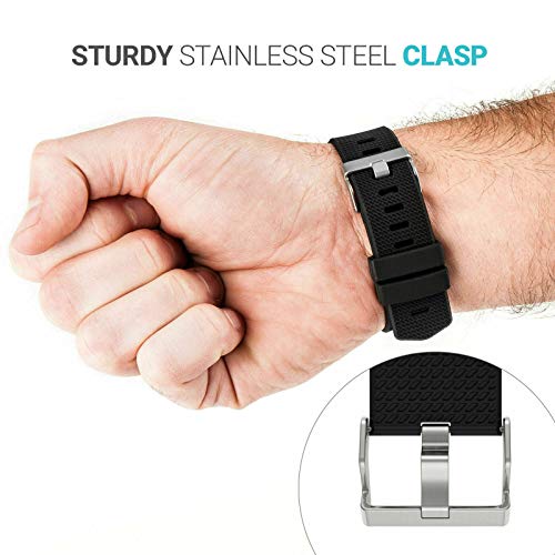 Adjustable Sport Wristband for Fitbit Charge 2 - White, Small