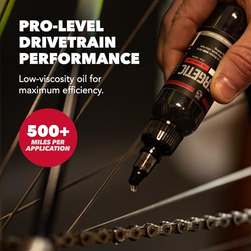 SILCA Synergetic Wet Bike Chain Lube Pack of 2 - 2oz Each Long-Lasting Drivetrain Protection