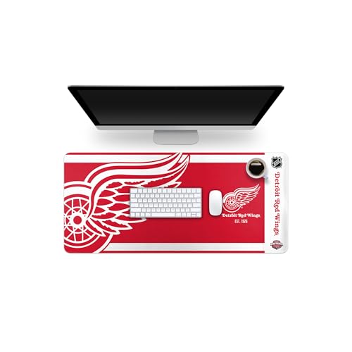 NHL Desk Pad Mouse Mat - Detroit Red Wings 35" x 16"
