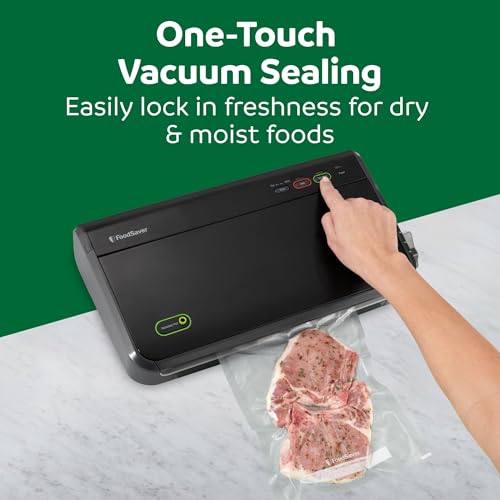 Vacuum Sealer Machine with Automatic Bag Detection - Sous Vide Friendly