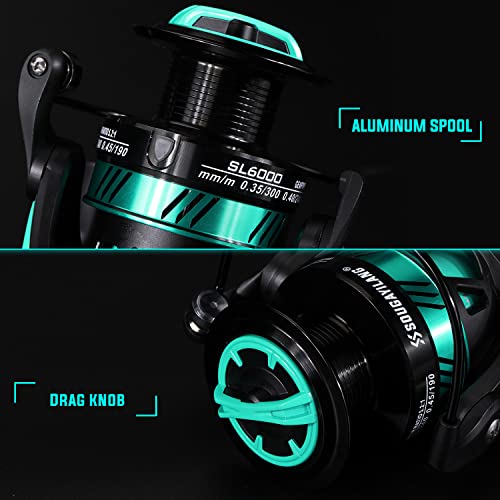 Sougayilang Fishing Reel, Ultralight Spinning Reel