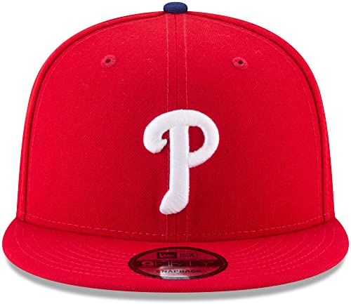 New Era MLB Philadelphia Phillies 9FIFTY Adjustable Snapback Cap - One Size Fits All