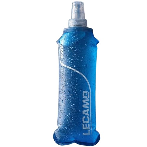 500ml Collapsible Soft Flask for Trail Running - 2 Pack
