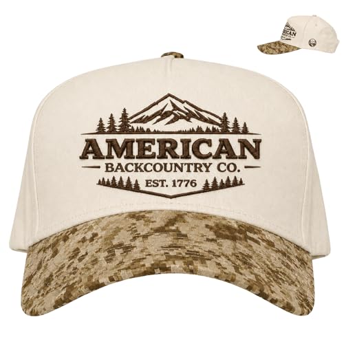 Men's Trucker Hat with Embroidered Design - Adjustable Snapback Cap