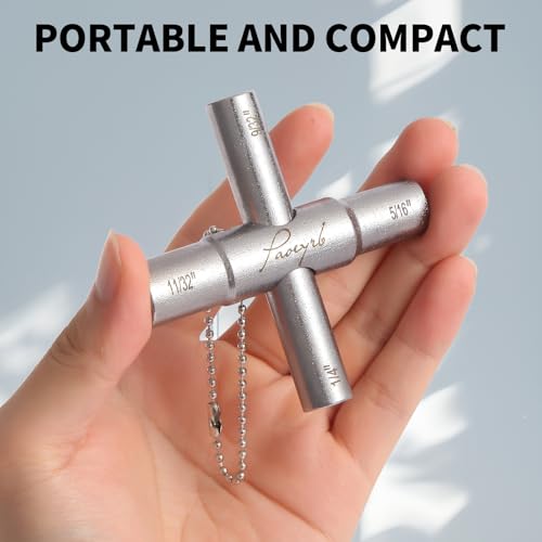 2-Pack Multi-Functional Water Key Set for Valves & Faucets