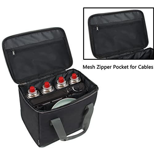 KISLANE Black Carrying Bag for GasOne Portable Butane Stove — Travel & Camping
