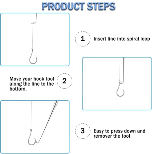 Fishing Hook Remover Tool Set - 4 Quick Removal Devices with Storage Tube - Mix