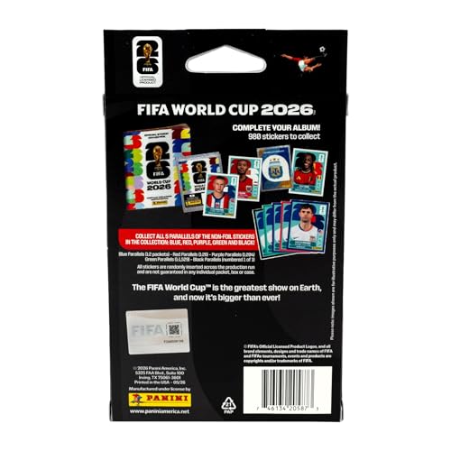 2026 FIFA World Cup Soccer Hanger Box - Collectible Trading Cards