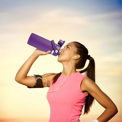 Eggplant Hydro Flask Wide Mouth Replacement Lid with Handle - 32 & 40 oz