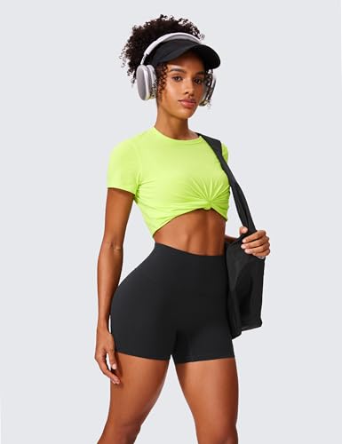 High Waist Biker Shorts 4" | Booty Scrunch, Buttery Soft