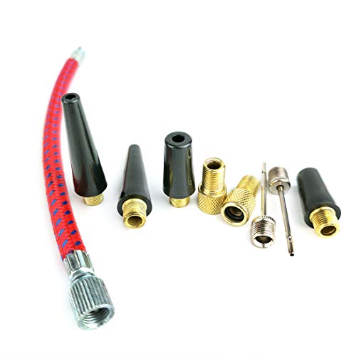22-Piece Inflator Kit with Pump Needles and Adapters