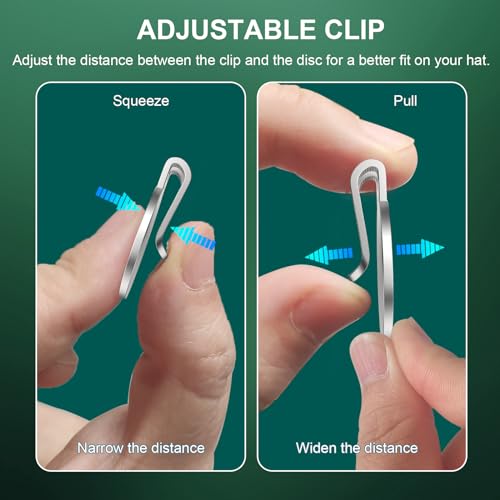 Magnetic Golf Ball Marker Hat Clip Caps Holder Professional Training