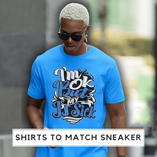 Graphic T-Shirt for Men - Breathable Cotton Casual Tee - Black Goat Shirt - Medium