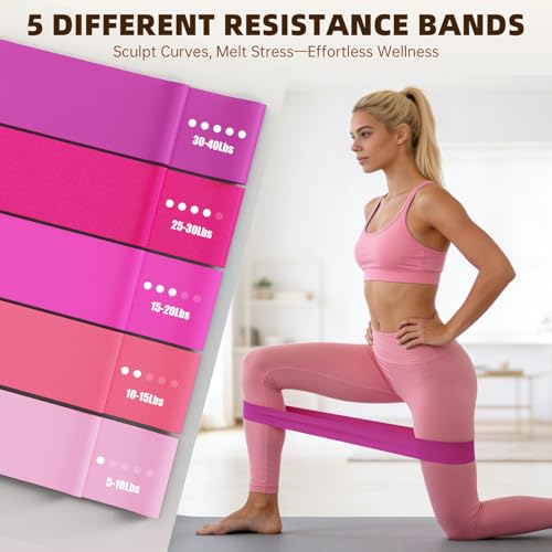 16PCS Pilates Kit for Home Workouts - Resistance Bands, Ankle Weights & Ring Set