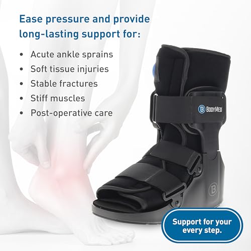 BodyMed Air CAM Walking Fracture Boot Large - Support & Shock Absorption for Foot & Ankle Recovery