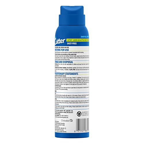 Lemon Eucalyptus Insect Repellent Spray - DEET-Free, 4 Oz, 1 Count