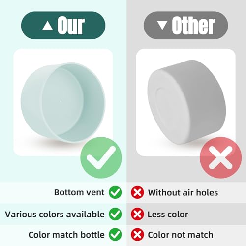2PCS Silicone Protective Boot Cover for 18oz 30oz 40oz Water Bottles