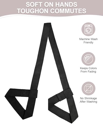 Yoga Mat Strap Carrier with Adjustable Hook-and-Loop Fasteners
